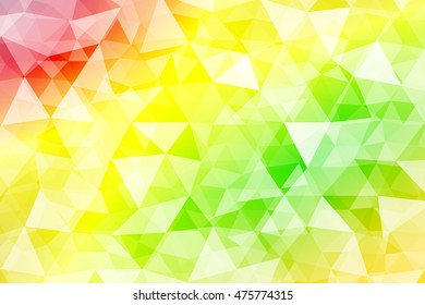 abstract low poly multi color background. vector illustration. for idea your banner, presentation. 