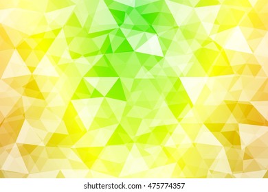 abstract low poly multi color background. vector illustration. for idea your banner, presentation. magenta, yellow, green, blue