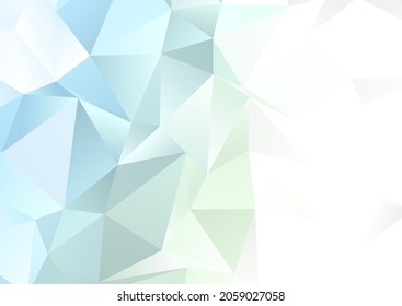 Abstrakter, pastellfarbener Low-Poly-Hintergrund