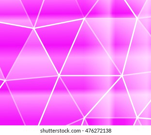 abstract low poly pink background. vector illustration. for idea your banner, presentation