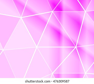 abstract low poly pink background. vector illustration. for idea your banner, presentation