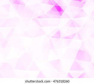 abstract low poly pink background. vector illustration. for idea your banner, presentation