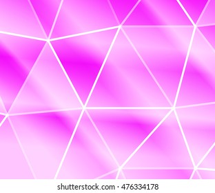 abstract low poly pink background. vector illustration. for idea your banner, presentation
