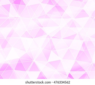 abstract low poly pink background. vector illustration. for idea your banner, presentation
