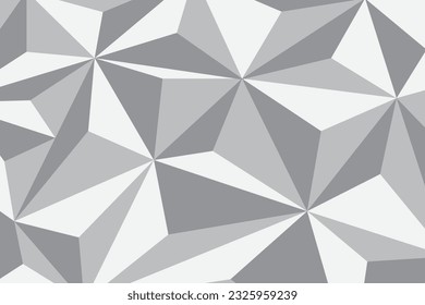 Abstract low Poly Prism Background Texture Web Banner