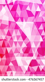 abstract low poly purple background. vector illustration. for idea your banner, presentation. vertical orientation