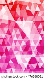 abstract low poly purple background. vector illustration. for idea your banner, presentation. vertical orientation