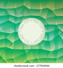 Abstract low poly seamless background with your text. Eps 10 vector illustration.