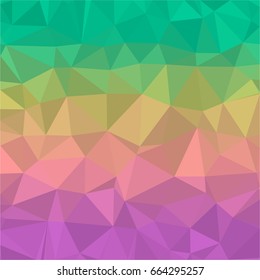 Abstract Low Poly triangle background, creative design