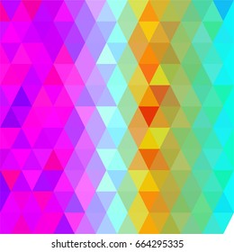Abstract Low Poly triangle background, creative design