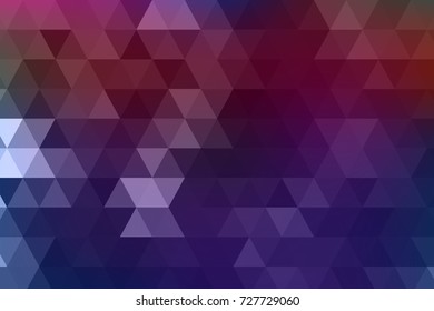 abstract low poly triangles background