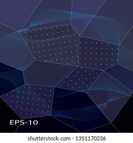 abstract low poly vector background