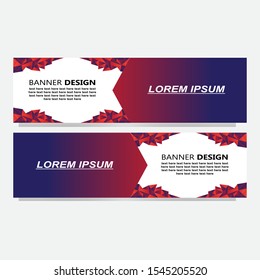 Abstract low poly Web banner design background or header Templates .