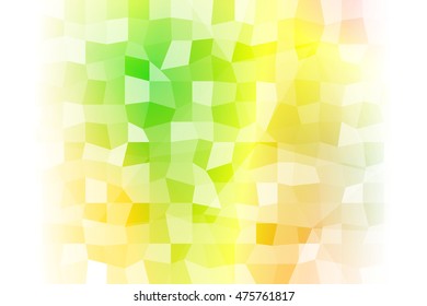 abstract low poly yellow, green, red background. vector illustration. for idea your banner, presentation