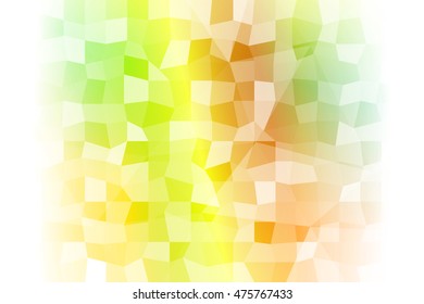 abstract low poly yellow, green, red background. vector illustration. for idea your banner, presentation