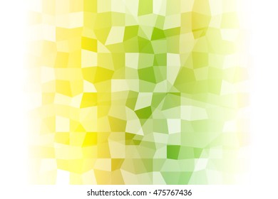 abstract low poly yellow, green, red background. vector illustration. for idea your banner, presentation