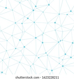 Abstract Low Polygon color Generative Art background illustration