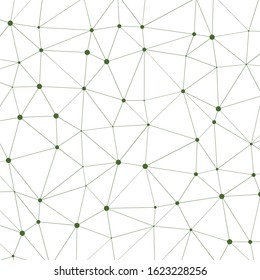Abstract Low Polygon color Generative Art background illustration
