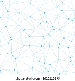 Abstract Low Polygon color Generative Art background illustration