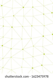 Abstract Low Polygon color Generative Art background illustration