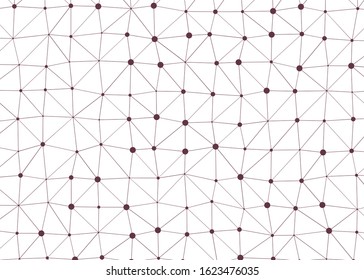 Abstract Low Polygon color Generative Art background illustration