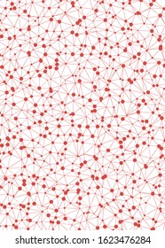Abstract Low Polygon color Generative Art background illustration