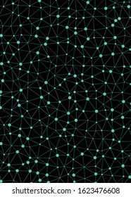 Abstract Low Polygon color Generative Art background illustration
