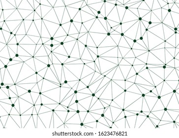 Abstract Low Polygon color Generative Art background illustration
