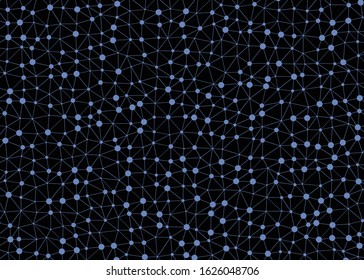 Abstract Low Polygon color Generative Art background illustration
