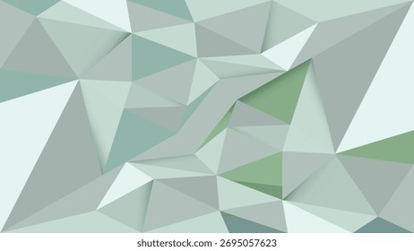 Abstractas fondo de cristal de polígono bajo. Textura de papel doblado. Fondo abstracto triangular