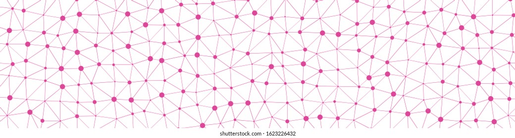 Abstract Low Polygon Generative Art background illustration