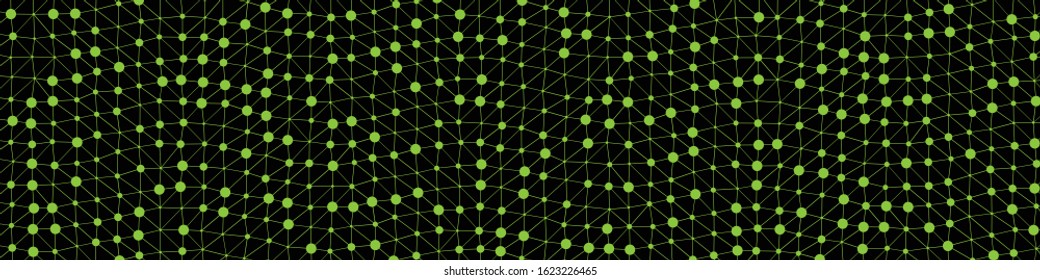 Abstract Low Polygon Generative Art background illustration