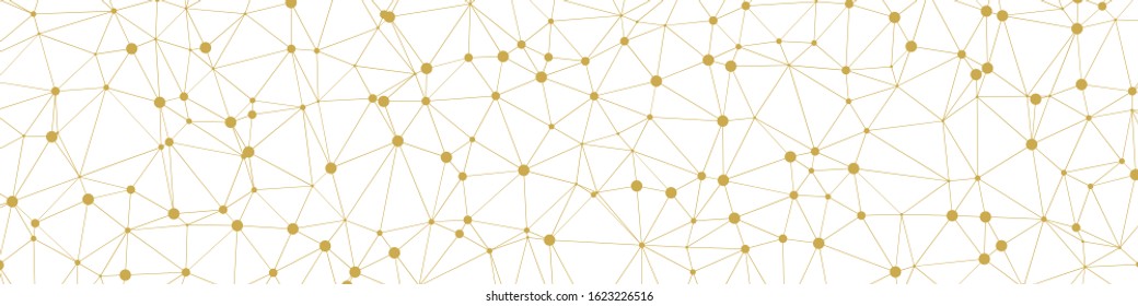 Abstract Low Polygon Generative Art background illustration