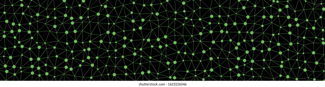 Abstract Low Polygon Generative Art background illustration