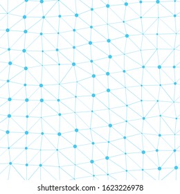 Abstract Low Polygon Generative Art background illustration