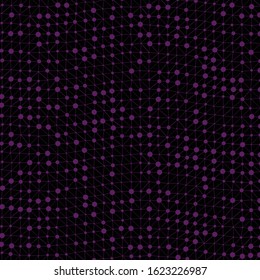 Abstract Low Polygon Generative Art background illustration