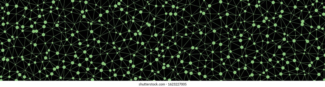 Abstract Low Polygon Generative Art background illustration