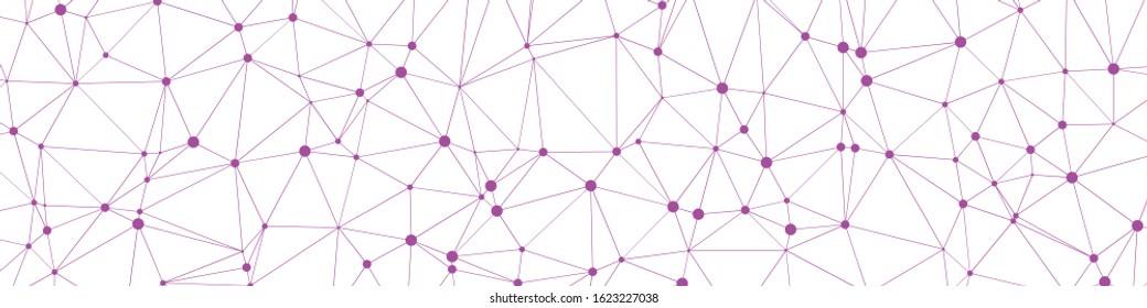 Abstract Low Polygon Generative Art background illustration