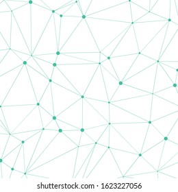 Abstract Low Polygon Generative Art background illustration