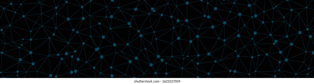 Abstract Low Polygon Generative Art background illustration