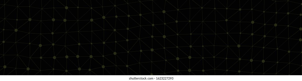 Abstract Low Polygon Generative Art background illustration