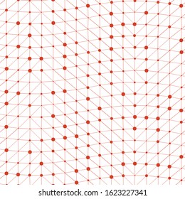 Abstract Low Polygon Generative Art background illustration