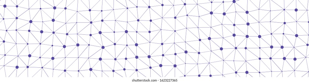 Abstract Low Polygon Generative Art background illustration