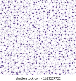 Abstract Low Polygon Generative Art background illustration