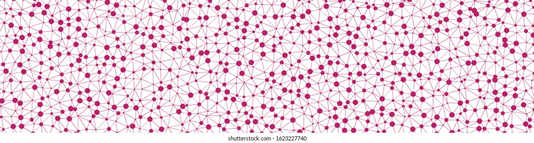 Abstract Low Polygon Generative Art background illustration