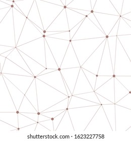 Abstract Low Polygon Generative Art background illustration