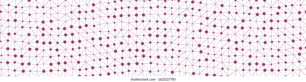 Abstract Low Polygon Generative Art background illustration