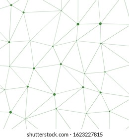 Abstract Low Polygon Generative Art background illustration