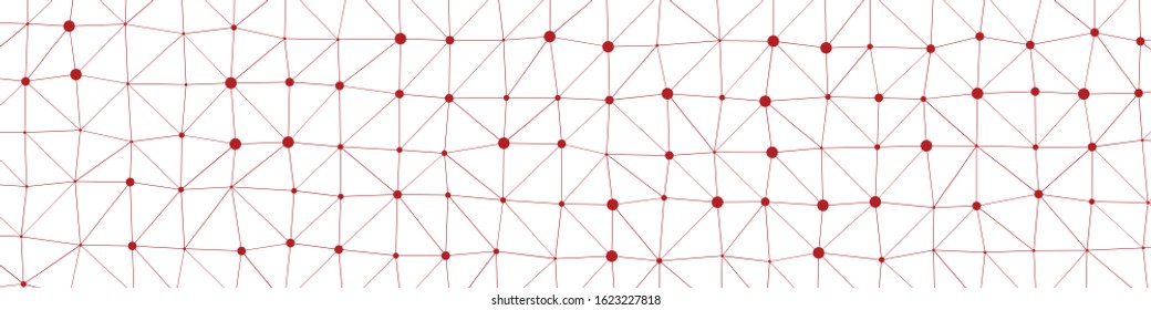 Abstract Low Polygon Generative Art background illustration