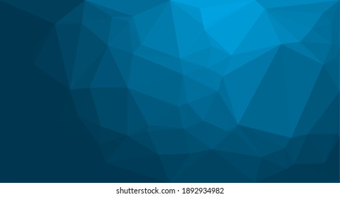 Abstract Low Polygon gradient background illustration. Low poly banner with triangle shapes. Triangles mosaic. Creative origami wallpaper